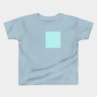 Chevron Pattern 30 Kids T-Shirt